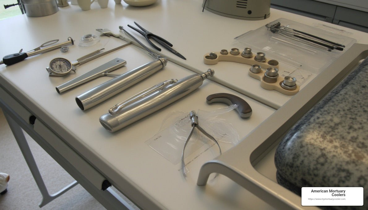 Tool Talk: A Deep Dive into Mortuary Tools - American Mortuary Coolers & Equipments Tool Talk: A Deep Dive into Mortuary Tools - American Mortuary Coolers & Equipments